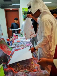 A Workshop Entitled: ‘Color Experiments’ at the Male Section